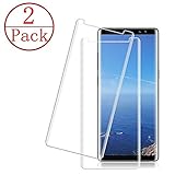 Luminira Compatible Samsung Galaxy Note 9 Screen Protector, Caerrn [2-Pack] [3D Coverage][Curved] [Bubble-Free][9H Hardness] [Anti-Scratch] Tempered Glass Screen Protectors Compatible Note 9