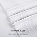 TEKAMON Premium 4 Piece Bed Sheet Set 1800 Thread Count Bedding 100% Microfiber Polyester - Silky Soft, Warm, Breathable, Cooling, Wrinkle Free - 10-16