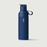 Ocean Bottle Go 17 oz | Stainless Steel Water Bottle | Reusable & Sustainable | Keeps Drinks Cold & Hot | Eco Friendly Gift (Ocean Blue)
