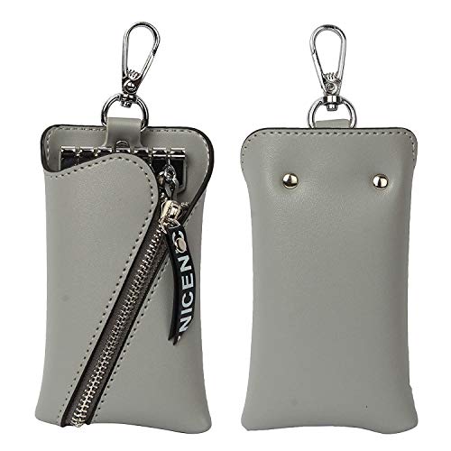INSTABUYZ Leather Pouch Keychain KeyPouch/Wallet Key Pouch/Leather Wallet Keychain