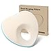 Bammax Baby Pillow Newborn, Flat Head Baby Pillow Baby Head Shaping Pillow Soft Memory Foam Baby Sleeping Pillow Syndrome Prevention Head Support for Infant 0-12 Months