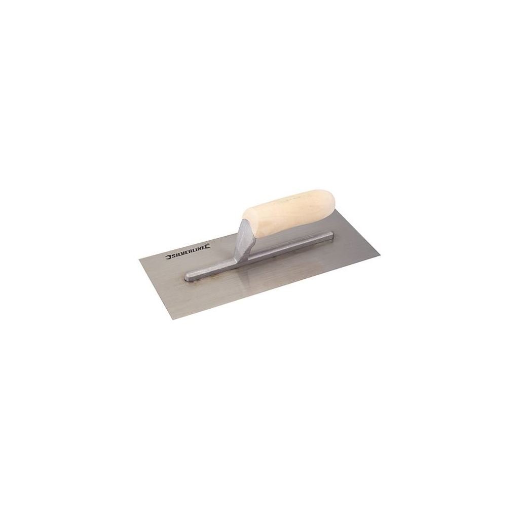 Silverline Plastering Trowel 280 x 120mm (CB58), Grey