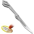 Nitecore NTK05 Titanium Folding Scalpel Everyday Knife and a Sticker