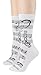 Foot Traffic Novelty Socks, Cute Music-Themed Socks that Rock, Sizes 4–10