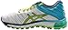 ASICS Women's GEL-Quantum 180 Running Shoe, White/Lime/Turquoise, 8 M US