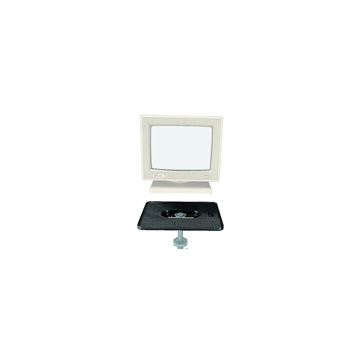 Manfrotto 183 Aluminum Monitor Platform (9-3/4x13-3/4) for Projectors, Speakers, etc., 3/8