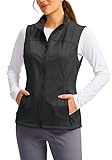 Soothfeel Women's Vest with Zipper Pocekts