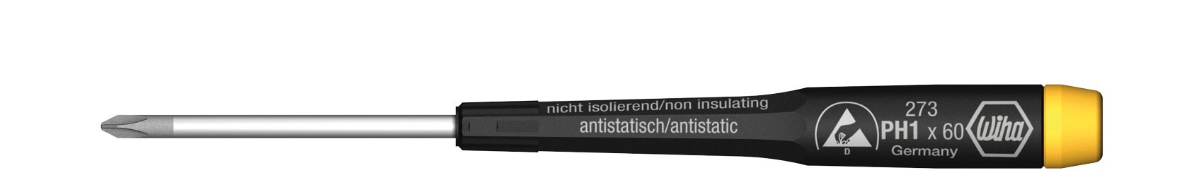 Wiha Phillips PH0 Screwdriver Precision ESD-tournevis