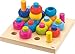 HABA Palette of Pegs - 32 Piece Wooden Pegging & Arranging Game for Ages 2 and Up