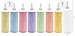 8-Pack Tovla Leak-Proof Plastic Squeeze Bottles with White Cap (8 oz) Ideal for Sauce, Ketchup, BBQ, Dressing, Paint, Workshop, Pancake Art, and More