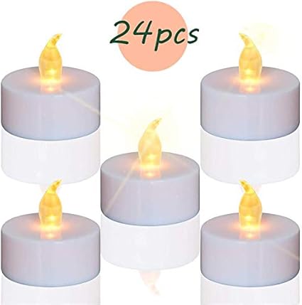 Amazon Akihobest 24個セットled キャンドルライト Ledキャンドル