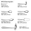 48-Piece-Cutlery-Set-with-Serving-Utensils-Elegant-Life-Stainless-Steel-Flatware-Silverware-Set-for-8-Tableware-Eating-Utensils-Dishwasher-Safe 48-Piece Cutlery Set with Serving Utensils, Elegant Life Stainless Steel Flatware Silverware Set for 8, Tableware Eating Utensils, Dishwasher Safe