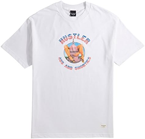 40s And Shorties X Hustler Legs T-Shirt - White - LG