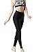 TSLA TM-FYP54-BLK_Small Yoga Pants High-Waist Leggings w Side Pockets FYP54