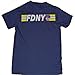 FDNY Stripe Navy Tee