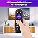 Universal Remote Control For Roku Player With 9 More Learning Keys to Control TV Soundbar Receiver All in One (Fit For Roku 1 2 3 4 Premier+ Express Ultra)【NOT FOR ROKU STICK & BUILT-IN ROKU TV】thumb 4