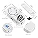 Door Window Alarm 10pack Wireless Anti-theft Burglar System Pool Door Alarm Magnetic Sensor Guardian Protector Window Alarm Sensor Home Security System for Warehouse Garage Hotel Apartment Office RV