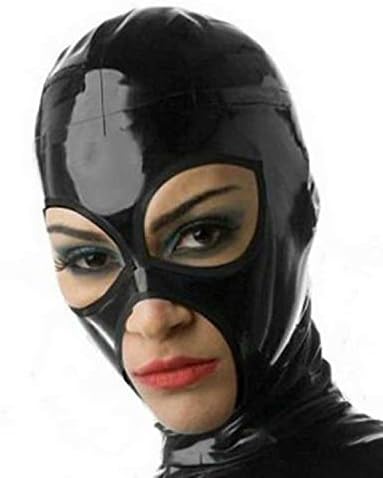 Sexy Latex Mask Rubber Unisex Hood Gummi 0.4mm for Party Wear Unique