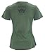 Harley-Davidson Women's Soar Eagle Foil H-D Script Short Sleeve Tee, Green