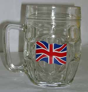 Union Jack One Pint Dimple Mug
