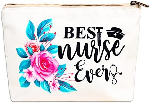 FaCraft Nurses Gifts for Women Nursing Students Best Nurse Ever Makeup Bag,Nursing Cosmetic Travel Bags for Nursing School Graduation Gifts Nurses Retirement Gift Nurses Female Christmas Birthday Gifts 1 FaCraft Nurses Gifts for Women Nursing Students Best Nurse Ever Makeup Bag,Nursing Cosmetic Travel Bags for Nursing School Graduation Gifts Nurses Retirement Gift Nurses Female Christmas Birthday Gifts