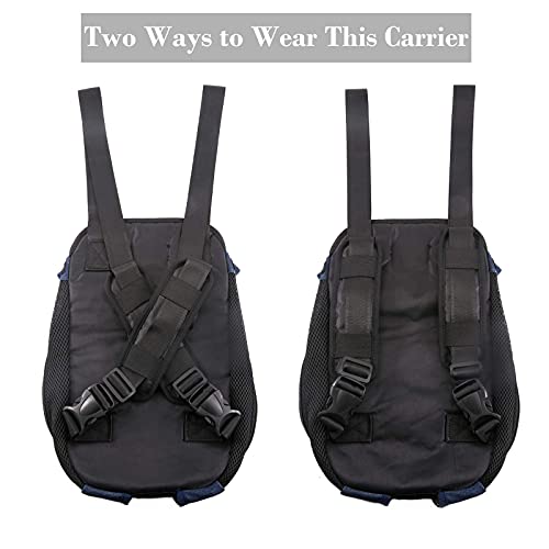 Whizzotech Pet Carrier Front Pack, Adjustable Pet Front Carrier
