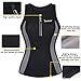 Woman Neoprene Sauna Shirts Yoga Clothing Running Wear Weight Loss Tanks Tops Wicking Active Compression Undershirt (M (8-10), Sauna Tank Top)