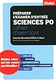 preparer l'examen sciences po - cahier d'exercices by 