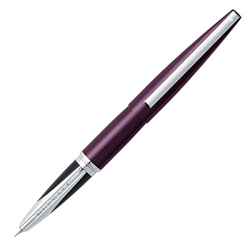 Sheaffer Taranis, Amethyst Brilliant, Chrome Trim, Fountain Pen: Medium Nib (E0944753-PB2)