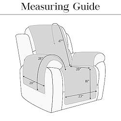 TOMORO Non-Slip Quilted Recliner