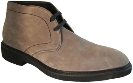 1018 Men's Italian Ankle Boots, Taupe Size 40