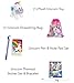 Unicorn Gift Set - Perfect Unicorn Gift Idea for Girls Party - Includes Unicorn Drawstring Bag, Stuffed Animal, and Unicorn Notebook, Pencil and Bracelet