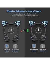 MindKoo Over Ear Headphones Negro