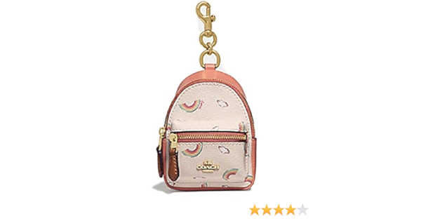 coach backpack keychain