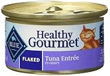 Blue Buffalo Healthy Gourmet Cat Food Variety Pack - 12 cans, 3 Flavors (Salmon, Ocean Fish & Tuna, and Tuna)