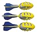 Liberty Imports Set of 3 Sports Foam Whistling Missile Footballs (12-Inches)