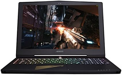 AORUS X5 v8-CL4D 15.6" 144Hz FHD IPS G-SYNC Pantone X-Rite 8th Gen Intel i7-8850H NVIDIA GeForce GTX 1070 GDDR5 8GB DDR4 2666 16G M.2 PCIe 512GB SSD 1TB HDD Win 10 Full Aluminum Light Gaming Laptop