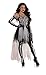 UNDERWRAPS Costumes Women's Sexy Skeleton Costume-Tutu, Black/Grey/White, Small