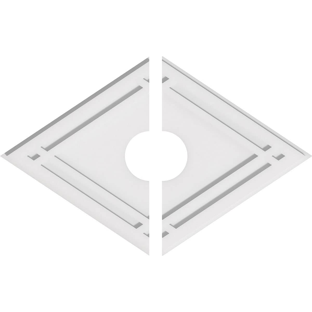 Ekena Millwork CMP30X20DD2-05000 Diamond