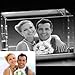 Personalized Engraved Photo Crystal Flat Cube A1804