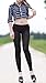 Zukzi Women's Stretchy Sexy See Through Leggings Sheer Leggings Clubwear, Black, US 6