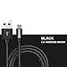 COSOOS 4 Long Micro USB Android Charger Cables(3.9ft/1.2m) Nylon Braided Charging Syncing Charger Cord for Samsung Galaxy S7 Edge/ S6/ S5/ S4, Note 5/4/ 3, HTC, Motorola, Charging Station, MP3