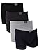 Dimore Men's Athletic Boxer Briefs Cotton Shorts Underwear Pack of 4