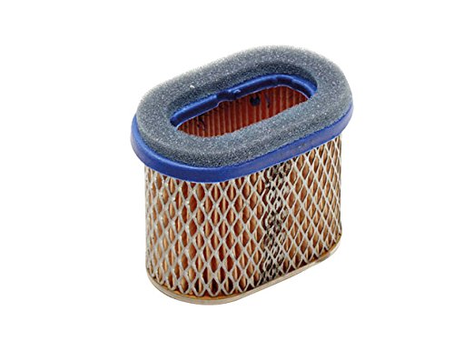 Ratioparts 100 x 62 x 78 mm Oval Air Filter for Briggs & Stratton Lawnmower Air Filter Oval Yellow