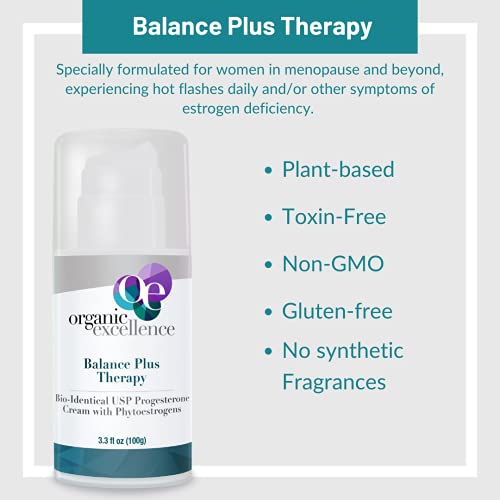 Balance Plus Therapy BioIdentical Progesterone Cream with