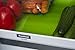 Grand Fusion Fresh Fruits Refrigerator Drawer Liner, BPA-Free Fridge Liners, Keep Your Produce Fresh and Juicy, Easy-to-Clean, Green, Pack of 2