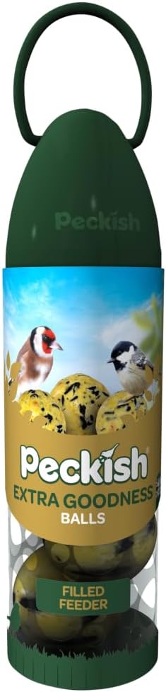Peckish Extra Goodness Fatballs Ready To Use Feeder Green Large