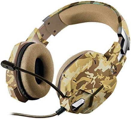 Trust Gaming 22125 GXT 322D Carus Gaming Headset - Desert camo, Desert Camo