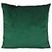 Throw Pillow Covers 18x18 Set of 2 Emerald Green Velvet Decor Dark Forest Christmas Decorative Xmas Cushion Couch Euro Pillowcases Home Bed Decoration for Sofa Bedroom Office