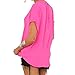 Cylyfmia Women's Casual Chiffon Summer Blouse V Neck Short Sleeve Top Shirts